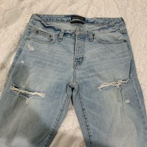 Abercrombie & Fitch distressed jeans